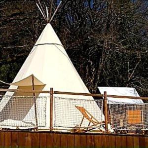 Cambounes Le Tipi A Marie, Deconnectez- Vous !!!酒店 外观 照片