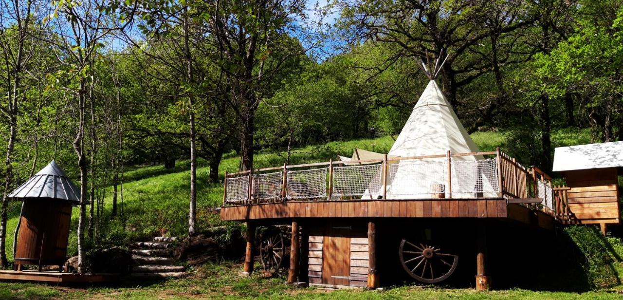 Cambounes Le Tipi A Marie, Deconnectez- Vous !!!酒店 外观 照片