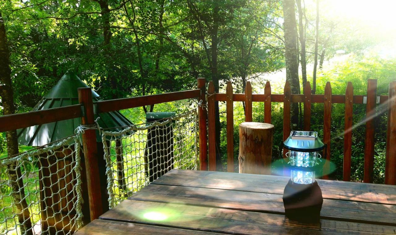 Cambounes Le Tipi A Marie, Deconnectez- Vous !!!酒店 外观 照片