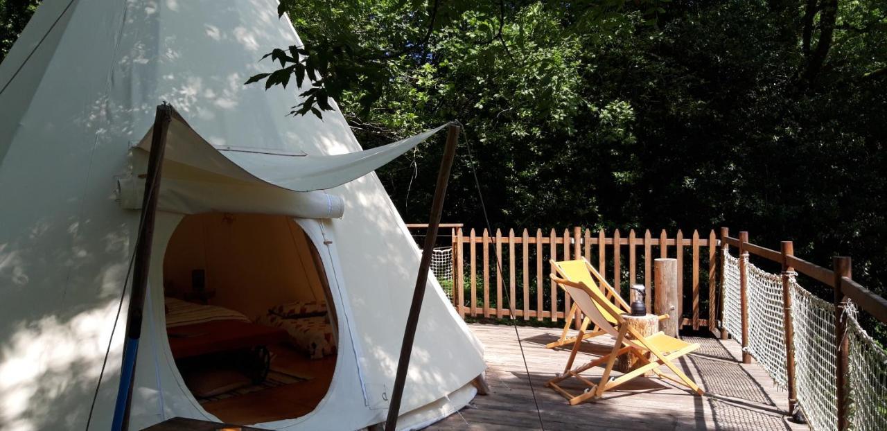 Cambounes Le Tipi A Marie, Deconnectez- Vous !!!酒店 外观 照片